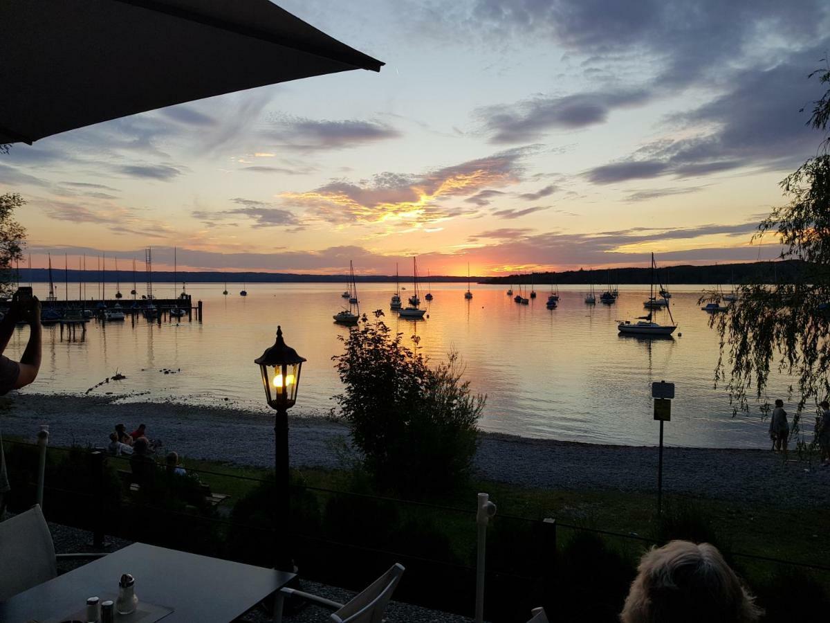 Seehotel Pegasus Herrsching am Ammersee Exterior foto