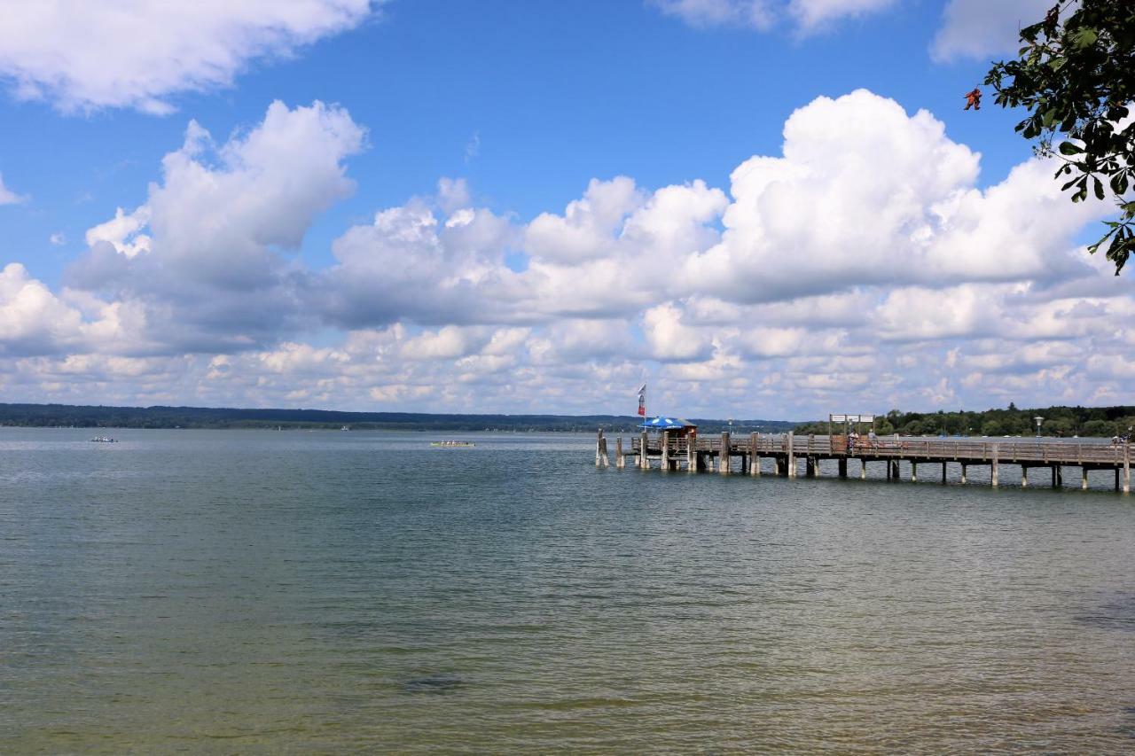 Seehotel Pegasus Herrsching am Ammersee Exterior foto