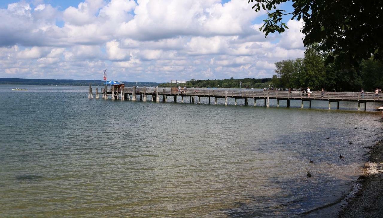 Seehotel Pegasus Herrsching am Ammersee Exterior foto