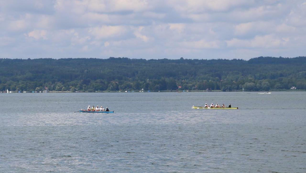Seehotel Pegasus Herrsching am Ammersee Exterior foto