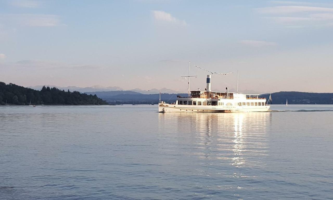 Seehotel Pegasus Herrsching am Ammersee Exterior foto